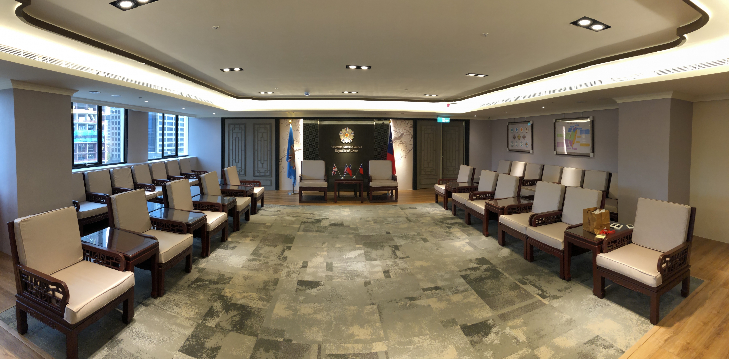 國軍退役官兵輔導委員會外賓接待室